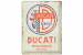 Blechschild "Ducati Servizio" - 40 x 30cm